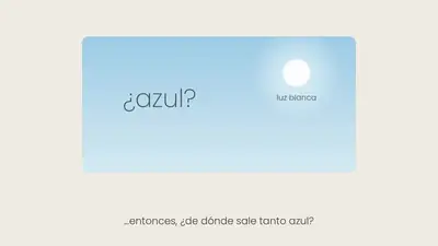 Fotograma del video: ¿Por qué el cielo es azul?
